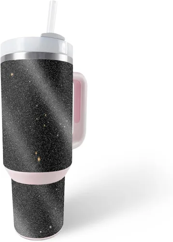 Vista 12 de MightySkins - Vaso con purpurina brillante compatible con Stanley The Quencher H2.0 FlowState de 40 onzas, Crazy Tikis, acabado protector y duradero