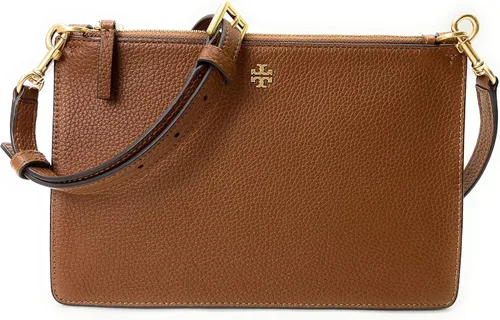 Vista 5 de Tory Burch Bandolera delgada con doble cremallera (Cortado), Cortado