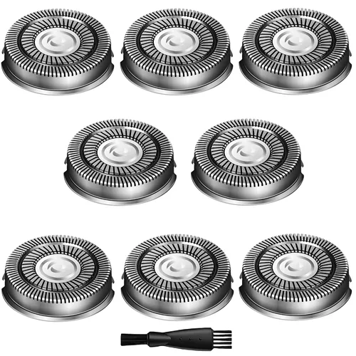 Vista 8 de Cuchilla de repuesto para cabeza de afeitadora Skull Shaver Pitbull Gold Silver Platinum PRO Shaver de repuesto de 4 cabezales, cabezales