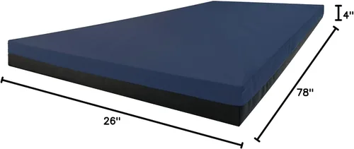 Vista 2 de North American Mattress Trapper Lite Bed 4" Sports Camping Foam Sleep Pad con funda de nailon