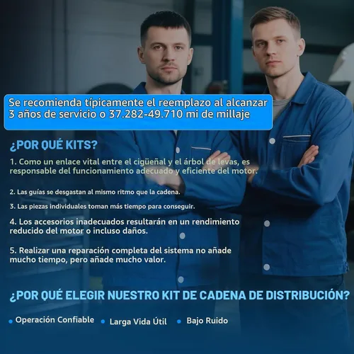 Vista 5 de Kit de cadena de distribución CJ5E6C525AD para Land Rover Evoque Freelander