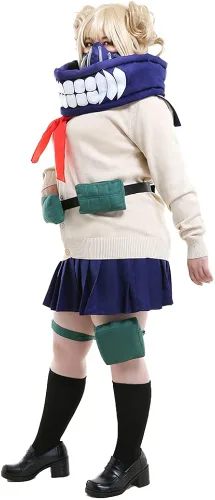 Vista 7 de miccostumes Conjunto completo de disfraz de anime JK para mujer, uniforme escolar, cosplay