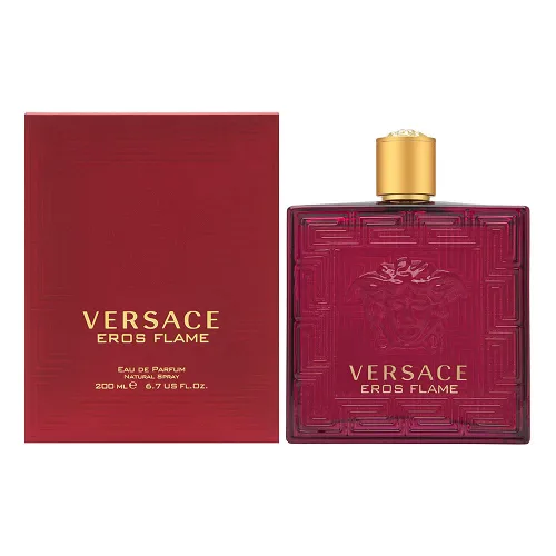 Vista 10 de Versace Eros Flame - Set de regalo de 3 piezas para hombre (3.4 onzas Eau De Parfum Spray + Eau De Parfum Spray de 0.34 oz + bolsa)