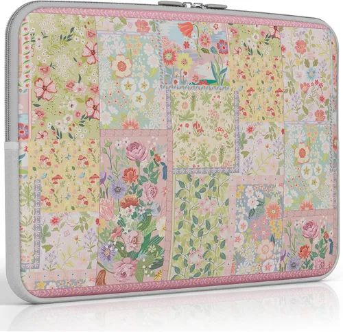 Vista 9 de iCasso - Funda para MacBook Air de 13 a 13.6 pulgadas, M5-M1, color marrón Rompecabezas marrón