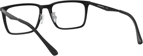 Vista 6 de Emporio Armani mens Ea3169f Low Bridge Fit Rectangular Prescription Eyewear Frames