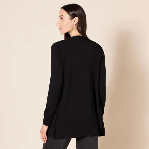 Vista 3 de Amazon Essentials - Suéter tipo cárdigan ligero con parte delantera abierta, para mujer (disponible en talla extragrande)