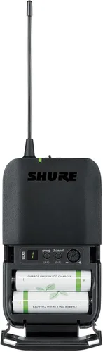 Vista 7 de Shure Sistema de micrófono inalámbrico BLX14/CVL - Batería de 14 horas, rango de 300 pies, UHF Incluye micrófono CVL Lavalier, transmisor