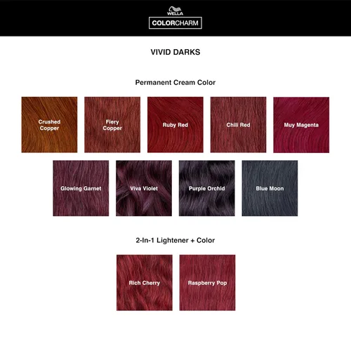 Vista 7 de COLORCHARM VIVID DARKS Permanent Cream Color Vibrant Hair Color for Naturally Dark Bases Lifts 3-4 Levels, No Bleach Needed Nourishing Lipids