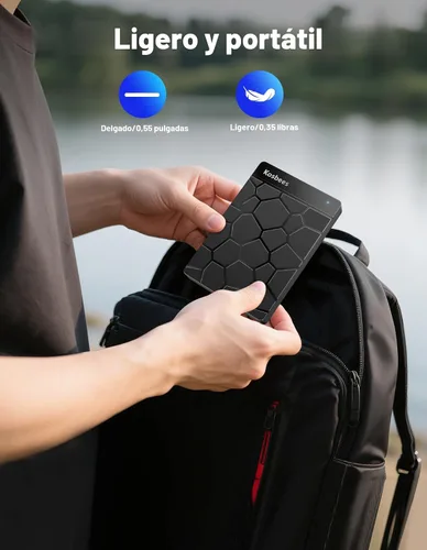 Vista 8 de Discos duros externos de 500 GB, disco duro portátil para Windows, disco duro externo ultradelgado, compatible con PC, MAC, laptop, PS4, Xbox one