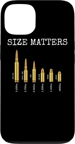 Vista 7 de Ammo & Gun Lover Shirt, Size Matters, Bullets & Caliber Case for iPhone 17