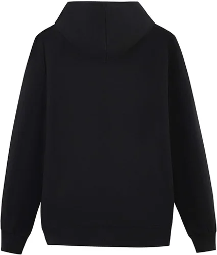 Vista 4 de BAIKUTOUAN Border Collie - Sudadera con capucha con cordón para mujer, estilo informal, con estampado