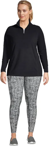 Vista 4 de Lands' End Leggings de compresión de tiro alto para mujer de talla grande