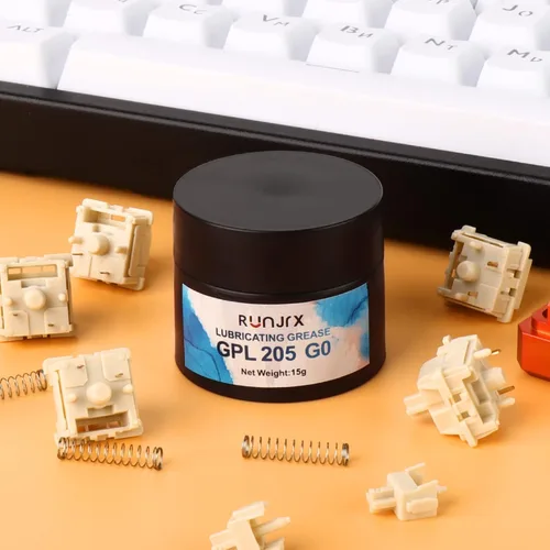 Vista 7 de RUNJRX - Interruptor de teclado grasa GPL 205G0, 0.53 oz/0.53 onzas, lubricante estabilizador
