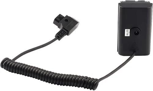 Vista 4 de Cable adaptador de corriente extensible para conector D-tap a batería ficticia NP-F NP-F550/570/750/770 NP-F960 NP-F970 para alimentar el monitor