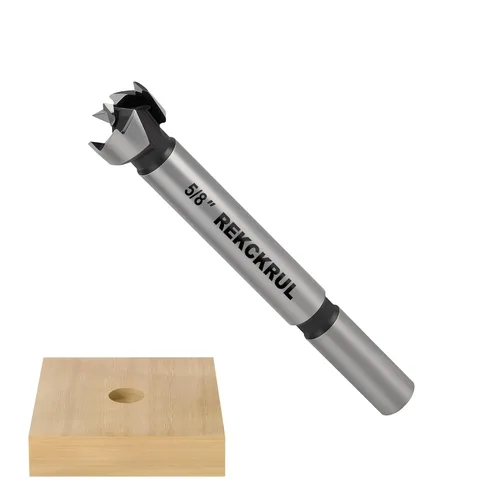 Vista 14 de Broca Forstner de 3 pulgadas, broca Forstner de 3 pulgadas para carpintería, cortador de bisagra para madera dura, madera contrachapada, plástico