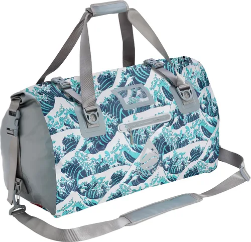 Vista 28 de Skog Å Kust Duffelsak - Bolsa de lona impermeable resistente para deportes, viajes y más, tamaños de 40, 60 y 90 litros, Negro, Deportivo/resistente