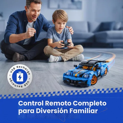 Vista 3 de Sillbird Kit de construcción de robot de coche con control remoto, regalos