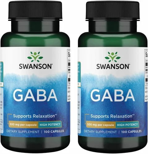 Vista 8 de Swanson GABA - Suplemento de aminoácidos que promueve la calma y la relajación para apoyar el sueño reparador - Fórmula de alta potencia para apoyar