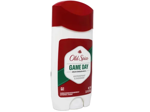 Vista 2 de Old Spice Antitranspirante/desodorante de alta resistencia, sólido invisible, día del juego, 3 onzas.