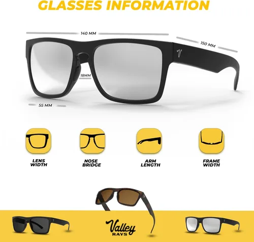 Vista 4 de Lentes de sol polarizados para hombres y mujeres, elegantes tonos con protección UV