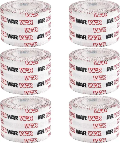 Vista 5 de WAR Tape EZ Rip - Cinta deportiva médica deportiva de alta calidad, sin residuos pegajosos, rollos de 30 pies, ideal para atletas y entrenadores