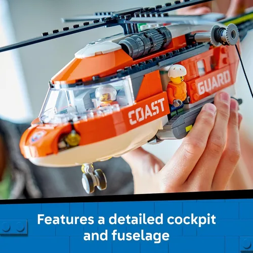 Vista 4 de LEGO City Coast Guard Helicóptero 60503