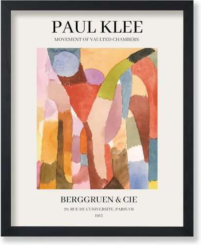 Vista 76 de Poster Master Póster vintage de Paul Klee – Impresión retro de cómicos – Arte de dibujo – Arte abstracto – Regalo para hombres y mujeres – Estilo-09