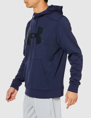 Vista 3 de Under Armour - Sudadera con capucha de Armour Fleece con logotipo grande para hombre