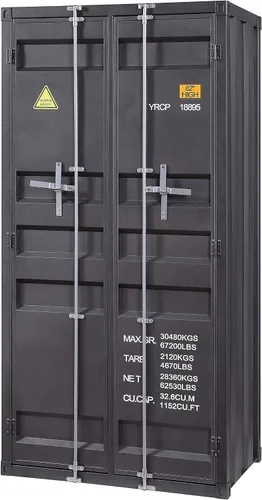 Vista 5 de Acme Armario de carga (puerta doble) en Gunmetal