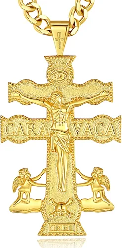 Vista 228 de CELESTIA Medallas de plata de ley 925 San Miguel/San Cristóbal/San Benito/San Gabriel/Virgen María/Jesús/Caravaca/Metatrón/Sello de los Siete