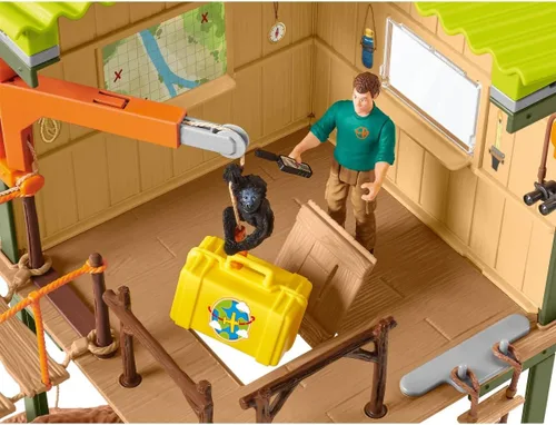 Vista 7 de Schleich Wild Life Ranger Adventure Station, multicolor