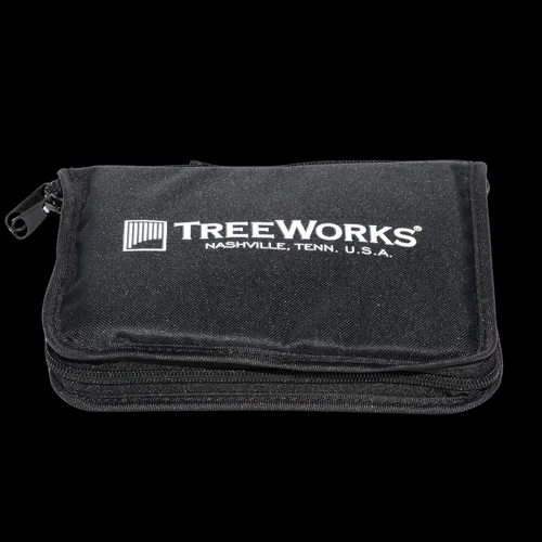 Vista 8 de TreeWorks Juego de campanillas triangulares de 6 pulgadas con batidores/golpeadores, bolsa, fabricado en Estados Unidos, instrumentos profesionales