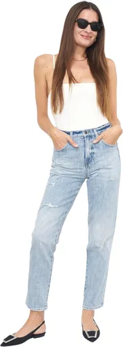 Vista 5 de Pantalones vaqueros holgados de tiro alto Presley para mujer