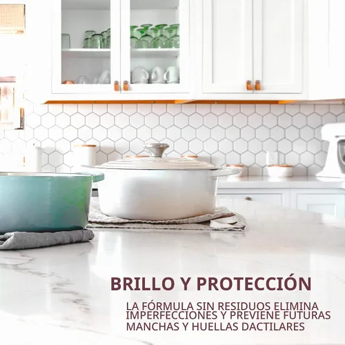 Vista 6 de Hope´s Premium home Care, Libre de cera, Pulidor para mostrador, 8 onzas 1 pieza