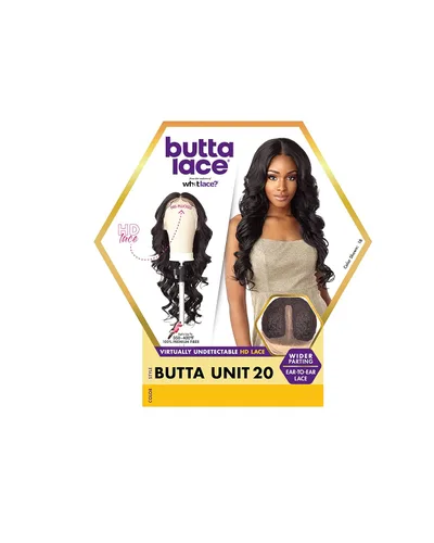Vista 5 de Sensationnel Butta Lace Wigs - Unidad 20 Extra Ancha Raya Profunda de 5 Pulgadas Línea de Cabello Sintética Predesplumada Sin Pegamento Encaje 1
