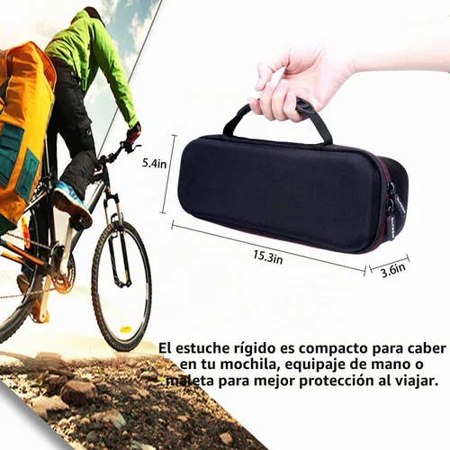 Vista 2 de Funda rígida de viaje para REVLON One-Step Volumizer Original 1.0/Volumizer Plus 2.0 secador de pelo y cepillo de aire caliente (solo funda)