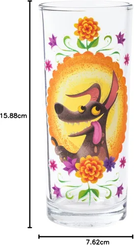 Vista 10 de Silver Buffalo Disney Pixar Coco - Juego de 40 vasos de 10 onzas, diseño del Día de los Muertos