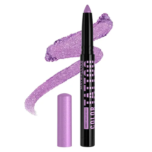 Vista 12 de MAYBELLINE Color Tattoo Longwear Sombra de ojos multiusos Stix, maquillaje de ojos, I am Shining (brillo perla clara)