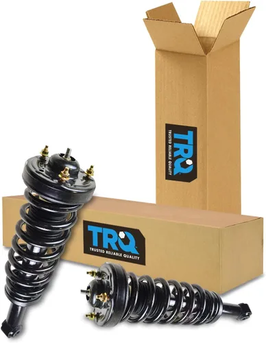 Vista 281 de TRQ - Conjunto de puntal delantero y resorte helicoidal (lados del conductor y del pasajero), para auto