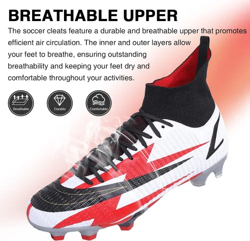 Vista 2 de CBUSTER GRESKY - Botines de fútbol AGFG para hombre y mujer