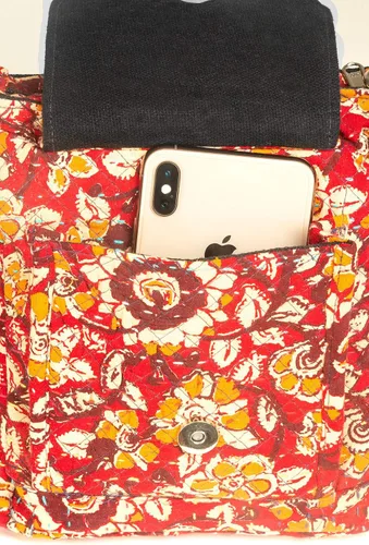 Vista 5 de Bolso de mensajero pequeño bolso de viaje Satchel Monedero diario Crossbody Hobo Hombro Casual Floral acolchado