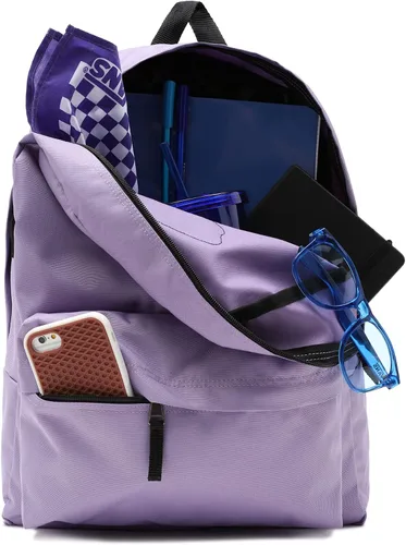Vista 3 de Vans Casual para mujer, Violeta gis