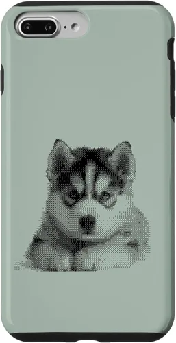 Vista 12 de Chic Husky Puppy - Funda para iPhone 16