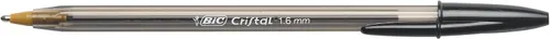 Vista 2 de Bic Cristal Bold, bolígrafo de 0.063 in, color negro, paquete de 48 (MSBP241-BKx2)