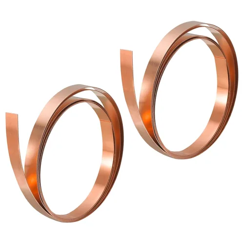 Vista 9 de uxcell Rollo de hoja de cobre, placa 3,280.8 ft m x 16.4 ft m x 1.6 ft m de la hoja del metal