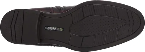 Vista 4 de Florsheim Botas de hombre Medfield con punta lisa y cierre de cremallera de moda