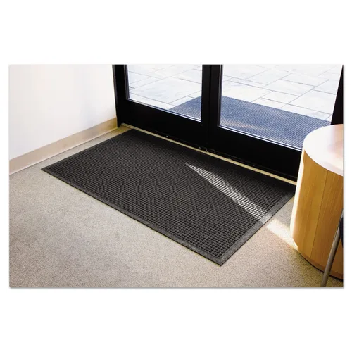 Vista 2 de Tapete de interior EcoGuard, plástico y goma reciclados, Verde, 1