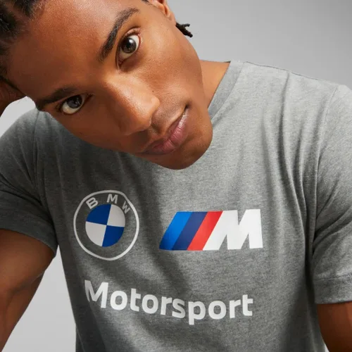 Vista 63 de PUMA Camiseta con logotipo BMW M Motorsport Essentials para hombre