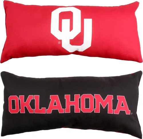 Vista 36 de College Covers Everything Comfy Arkansas Razorbacks Almohada Bolster de Viaje Pequeña Decorativa de 2 Lados 16 x 6 pulgadas