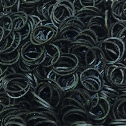Vista 2 de Clips de repuesto para láminas de goma Twistz Bandz C, sin látex, negro